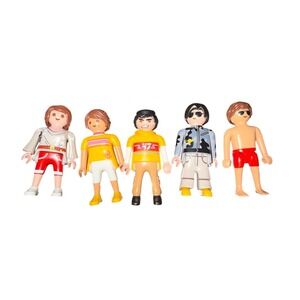 Playmobil People Figure Lot of‎ 5 Vacation Casual Theme Characters